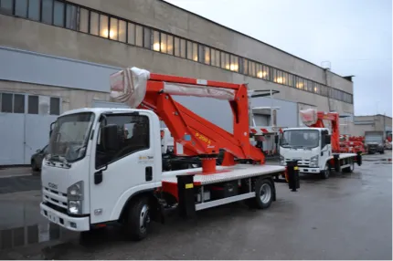 Автогидроподъёмник JAC N 120